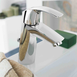Смеситель для раковины GROHE Eurosmart, S-size, хром (23788002/U), уцененный товар