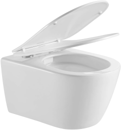 Унитаз Aquatek БЕТТА подвесной с сиденьем с микролифтом, белый AQ1253W-00