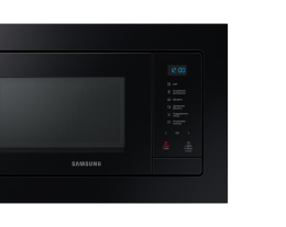 Микроволновая печь Samsung MS23A7118AK/BW Bespoke со стеклянной панелью, 23 л, черный