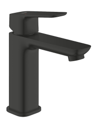 Смеситель для раковины GROHE Cubeo с донным клапанном, M-size, матовый черный (1017522430)