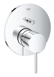 Внешняя часть смесителя для ванны GROHE Atrio на 2 потребителя, хром (24066003)