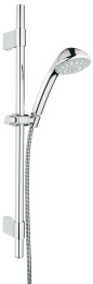 Душевой гарнитур GROHE Relexa Champagne 100, 4 режима струи, душевая штанга 600 мм, 7,5 л/мин, хром (28944000)