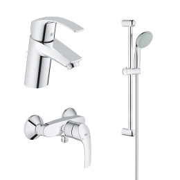 Промо-комплект для душа GROHE Eurosmart New, хром (123576)