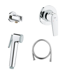 Готовый комплект для гигиенического душа, GROHE BauFlow, хром, (124900)