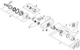 Смеситель для душа GROHE Quadra, хром (32637000)