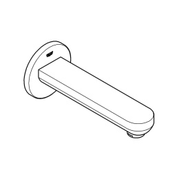 Излив для ванны GROHE Eurosmart Cosmopolitan, хром (13261000)