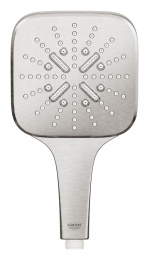 Ручной душ GROHE Rainshower SmartActive 130 Cube, 3 режима, суперсталь (26582DC0)