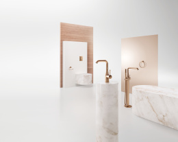 Смеситель для раковины GROHE Essence с донным клапаном, L-Size, темный графит матовый (24174AL1)