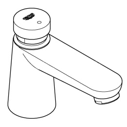 Кран для раковины GROHE Euroeco Cosmopolitan T автоматический, без функции смешивания, хром (36265000)