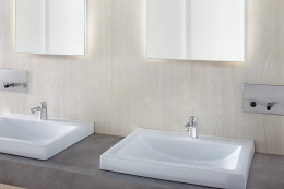 Кран для раковины GROHE Euroeco Cosmopolitan T автоматический, без функции смешивания, хром (36265000)