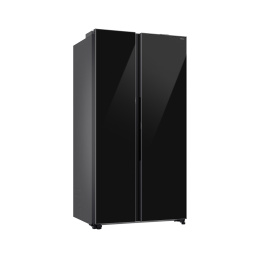 Холодильник Samsung Bespoke ИИ Side-by-Side RS80F65M1BWR с автоматическим открыванием дверей, 646 л