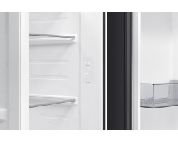 Холодильник Samsung Bespoke ИИ Side-by-Side RS80F65M1BWR с автоматическим открыванием дверей, 646 л