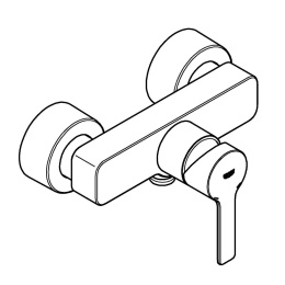 Смеситель для душа GROHE Lineare, хром (33865001)
