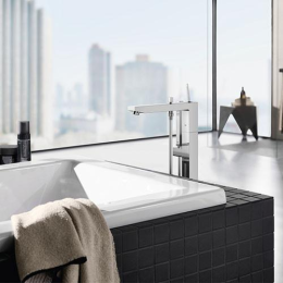 Внешняя часть смесителя для ванны GROHE Eurocube Joy, хром (23667001)