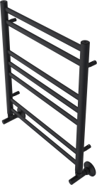 Полотенцесушитель водяной Aquatek Оберон П7 500x600, черный муар AQ RO0760BL