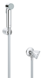 Душевой набор с угловым вентилем, 1 вид струи, GROHE Tempesta Trigger Spray, хром, (26357000)