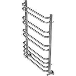 Полотенцесушитель водяной Aquatek Пандора П10 500x800, хром AQ RRC1080CH