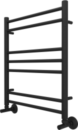 Полотенцесушитель водяной Aquatek Либерти П7 500x600, черный муар AQ RR0760BL