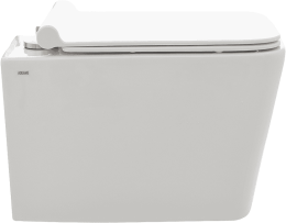 Унитаз AQUAme подвесной с сиденьем с микролифтом, белый (AQM2003)