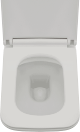 Унитаз AQUAme подвесной с сиденьем с микролифтом, белый (AQM2003)