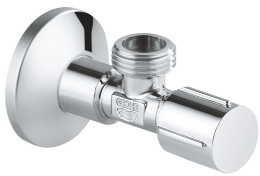Угловой вентиль 1/2" GROHE, хром (22041001)