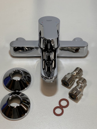 Смеситель для ванны GROHE BauEdge, хром (23334000/U3), уцененный товар