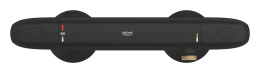 Термостат для душа GROHE Grohtherm 1000 внешнего монтажа, матовый черный (348142433)