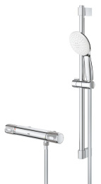 Термостат для душа GROHE Grohtherm 1000 Performance с душевым гарнитуром, хром (34836001)