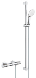 Термостат для душа GROHE Grohtherm 1000 Performance с душевым гарнитуром, хром (34835001)