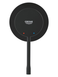 Смеситель для душа GROHE Essence в комплекте с монтажной частью, фантомный черный (29197KF0)