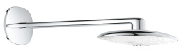 Верхний душ GROHE Rainshower SmartControl 360x220, 2 режима, 450 мм, белая луна (26254LS0)