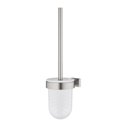 Туалетный ёршик GROHE Essentials Cube с держателем, суперсталь (40513DC1)