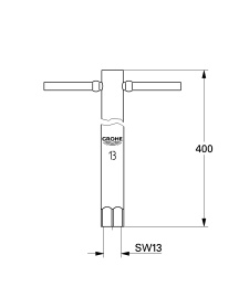 Монтажный ключ GROHE 19017000
