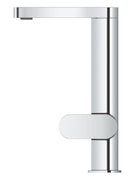 Смеситель для раковины GROHE Plus, с донным клапаном, L-size, хром (23873004)