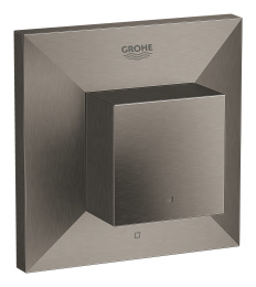 Внешняя часть вентиля GROHE Allure Brilliant, темный графит матовый (19796AL0)