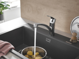 Смеситель для кухни GROHE Eurosmart, хром (33281003)