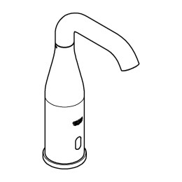 Кран для раковины GROHE Essence E инфракрасный, без функции смешивания, хром (36446000)