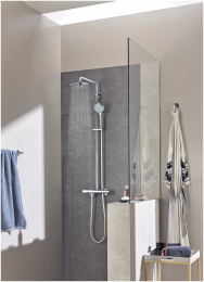 Душевая система GROHE Euphoria System 210 с термостатом для душа, хром (26363000)