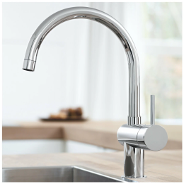 Смеситель для кухни GROHE Minta, хром (32917000/U), уцененный товар