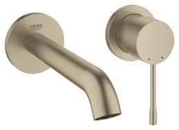 Внешняя часть смесителя для раковины GROHE Essence скрытого монтажа, на 2 отверстия, M-Size, никель матовый (29192EN1)