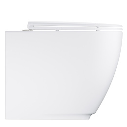 Унитаз приставной напольный GROHE Essence Ceramic, альпин-белый (3957300H)