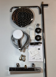 Душевая система GROHE Tempesta System 250 с термостатом для душа, хром (26670001/U1B), уцененный товар