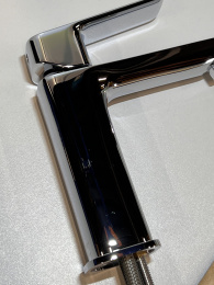 Смеситель для раковины GROHE Cubeo, M-size, хром (1017550000/U), уцененный товар