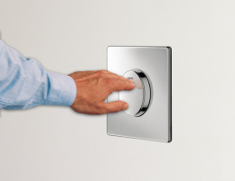 Панель смыва для унитаза GROHE Skate Air, 1 режим, хром (38564000)