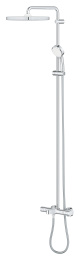 Душевая система GROHE Tempesta Cosmopolitan System 250 Cube с термостатом для ванны, хром (26691000)