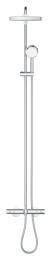 Душевая система GROHE Tempesta Cosmopolitan System 250 Cube с термостатом для ванны, хром (26691000)