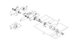 Смеситель для душа GROHE BauClassic, хром (32867000)