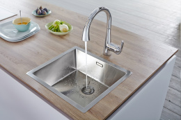 Смеситель для кухонной мойки GROHE Zedra с вытяжным душем 2jet, хром (32294001)