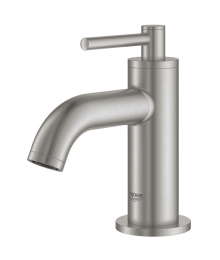 Кран для раковины GROHE Atrio, без функции смешивания, XS-Size, суперсталь (20021DC3)