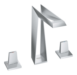 Смеситель для раковины GROHE Allure Brilliant Icon 3D на 3 отверстия, нержавеющая сталь (20603SD0)